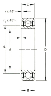 B500DD Series - Extra Light - Torque Tube Type