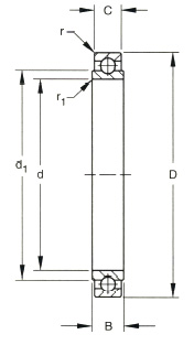 B500 Series - Extra Light - Torque Tube Type