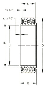 B5500WZZ Series - Double Row - Torque Tube Type