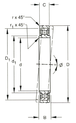 kP-BS Series Self-Aligning Torque Tube Type